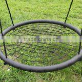 DKS New Design Children Outdoor Nest Swing, Metal Tube Rope Swing Quality Choice thumbnail-1