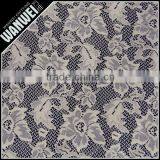 7 Discount High Quality Cord Lace Fabric Nigeria Design Very Popular Color Teal Blue Guipure Lace With Beads 7001