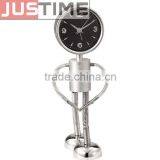 Robot Silver clock