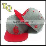 custom material for snapback caps wholesale 3D embroidery/customize snapback hats                        
                                                Quality Choice