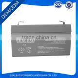 Sealead High Quality Long Life Use 6v 1.2Ah Lead Acid Battery thumbnail-1
