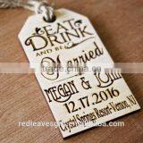 White Card Hot Stamps Logo Garment Tags and Labels Hang Tags for Clothing thumbnail-2