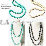 2015 Latest Design BPA Free Food Grade Silicone Teething Beads Necklace Jewellery thumbnail-2