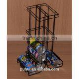 checkout counter drinks feeder rack