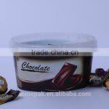 Plastic PP Box Candy Chocolate Biscuits Box Ice Cream Container Soup Box Food Plastic Container