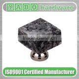 Delicate Small Square Granite Drawer Knobs for Furniture Living Room thumbnail-1