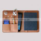 Large Capacity Leather Portfolio For IPad and Document Organizer Quality Choice thumbnail-3