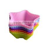 Hot Wholesale Star Shaped Silicone Cake Mould for Baking