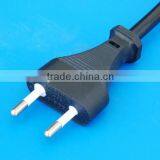 2 Pin Korea Power Cord With Plug