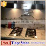 Chinese Ink White Marble Tile For Interior Decoration thumbnail-3
