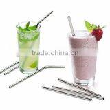 Stainless Steel Straws, Bent Drinking Straws, With Free Cleaning Brushes Drinking Straws for Tumbler thumbnail-4