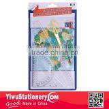 8PCS Ruler Kits Math Set Geometry Set Blister Card