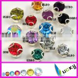Newest claw resin rhinestone with setting resin stone with metal claw