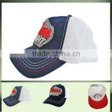 High Quality Applique Washed Fitted Baseball Hats Wl-0278 thumbnail-1