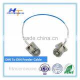 RF Fitting Coaxial Cable 7/16 DIN Male/Female for 7/8 Feeder Cable