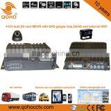 GPS 3g Wifi 4ch MDVR/ Vehicle Mobile Dvr With Free CMS Software With Certificate thumbnail-3