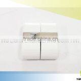 Taiwan Manufacturer Excellence Made Plastic Injection With Metal Parts White Color Invisible Hinge thumbnail-1