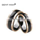 Coolman Newest Zirconia Ceramic Ring Wedding Ring Moroccan Black Ceramic Ring Ceramic Jewelry Designs thumbnail-3