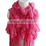 Customized Color Plain Dyeing Scarf thumbnail-2