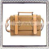 Genuine Leather Woman Leisure Handbag Factory China thumbnail-2
