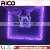 Disco Party Entertainment 100x100cm Mirror Abyss Effect Dmx 3d Led Dance Floor