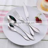 High Quality 304 Stainless Steel 1810 New Design Flatware Dining Table Set thumbnail-1
