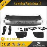 Carbon Rear Wing for Sedan GT thumbnail-1