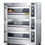Hot Air Quantity Control 3 Deck 6 Trays Gas Bakery Ovens For Sale thumbnail-1