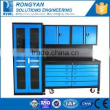 DIY mobile garage metal cabinet