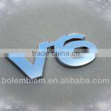 Chrome Plastic Custom Sports Car Badges thumbnail-1