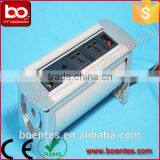 Aluminum Shell Desktop Manual Rotating Power Socket With VGA Outlet for Conference Furniture thumbnail-1