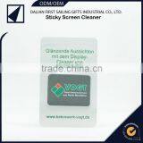 2015 Hot Sale Microfiber Cloth +PU Gel+ Paper Card Sticker Screen Cleaner thumbnail-2