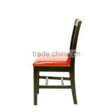 Furniture Restaurant Modern Leather Luxury Wooden Carved Leisure Garden Dining Chair thumbnail-3
