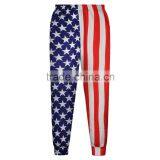 2015 New Fashion Casual Pants Polyester and Spandex High Quality US Flag Digital Print Pants N18-30 thumbnail-2