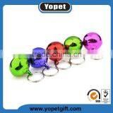 Colorful Pet Accessories Vacuum Plating Cat Bell Charm For Wholesale thumbnail-4