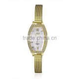 Fashion wristwatch rose gold plated watch women