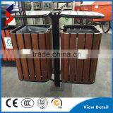 High Transparent Color Garden Trash Bin thumbnail-4