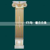 Good Quality Polyurehtane Plane Roman Pillar for Decoration