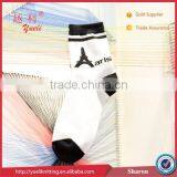 Woman Sock Football Boots Cotton Black and White Tube Sock thumbnail-5
