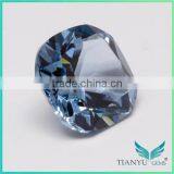 Wholesale Gem Processing Heat Resistant Aquamarine Blue Nano Spinel For Micro Pave Jewelry thumbnail-3