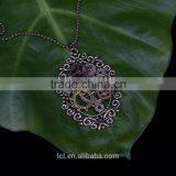 New Design Steampunk Gear Cameo Pendant Statement Necklace 2015 Yiwu Fashion Imitation Jewelry Hot Sale thumbnail-2