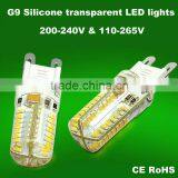 Super Bright Led Lighting 2.5w Silicone Waterproof Led g9 Bulb