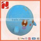 OEM Small Cute Blue Round Plush Fish Toy thumbnail-2