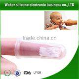 hot sale wholesale food grade Silicone Baby&infant finger Tooth Brush