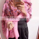 Digital Printed 100% Silk Lady Scarf Latest Design thumbnail-3