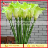 Middle size Calla Lily Home Party Wedding Posy Real Touch Latex Silk Flowers Bouquet PU Artificial Flowers