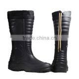 Men's Waterproof Purple Knee EVA Rain Boots thumbnail-2