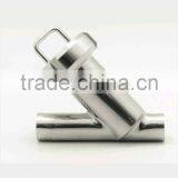 Food Grade Sanitary Stainless Steel Ss304 Y Type Strainer/Filter(weld,thread,tri-clamp) thumbnail-3