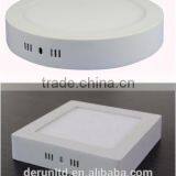 AC100-240V Round & Square Led Panel Ceiling Light 6/12/18/24w thumbnail-1