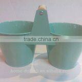 TEA GARDEN DOUBLE PLANTER thumbnail-1